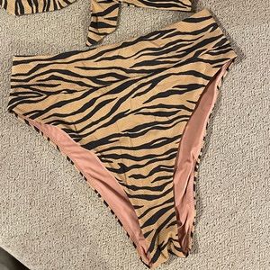 Aerie High Cut Cheeky Bikini Bottom